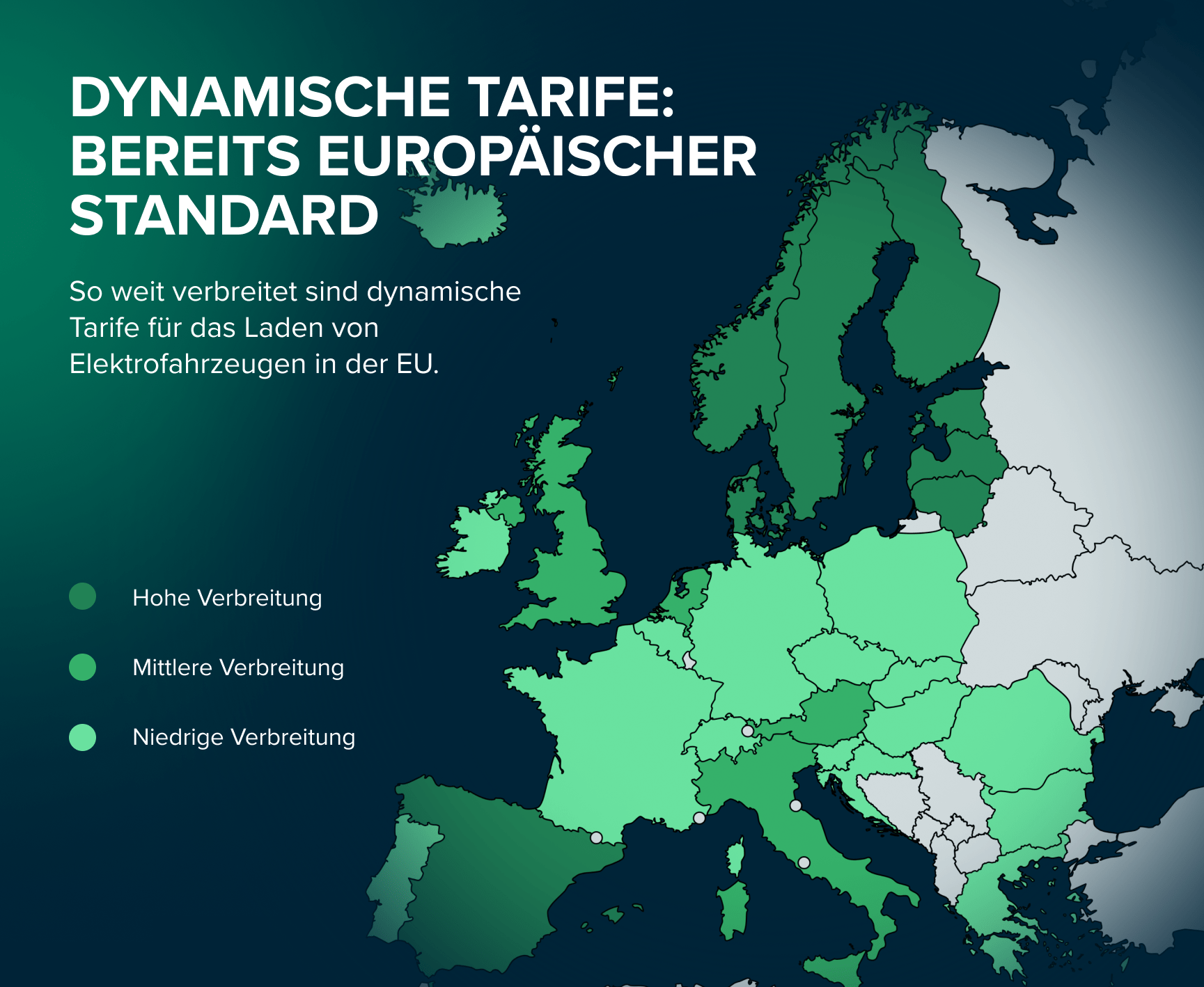 Dynamische Tarife: Bereits europaweiter Standard